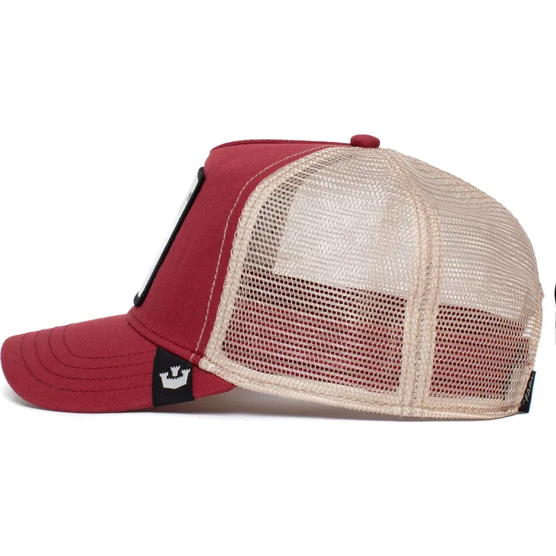 lippikset-kaareva-rekka-punainen-snapback-the-baddest-boy-the-farm-goorin-bros lippikset-kaareva-rekka-punainen-snapback-the-baddest-boy-the-farm-goorin-bros