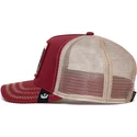 lippikset-kaareva-rekka-punainen-snapback-the-bull-the-farm-goorin-bros