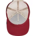 lippikset-kaareva-rekka-punainen-snapback-the-bull-the-farm-goorin-bros