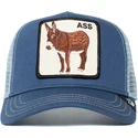 lippikset-kaareva-rekka-sininen-snapback-the-ass-the-farm-goorin-bros