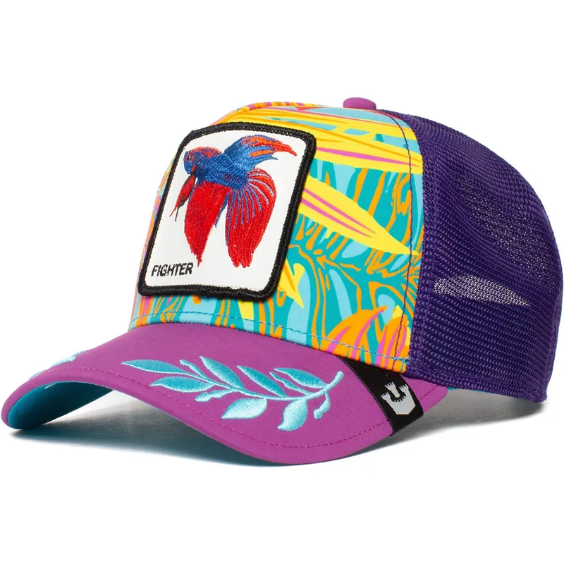 cap-kaareva-violet-snapback-pez-luchador-siam-fighter-even-betta-the-farm-the-farm-de-goorin-bros cap-kaareva-violet-snapback-pez-luchador-siam-fighter-even-betta-the-farm-the-farm-de-goorin-bros