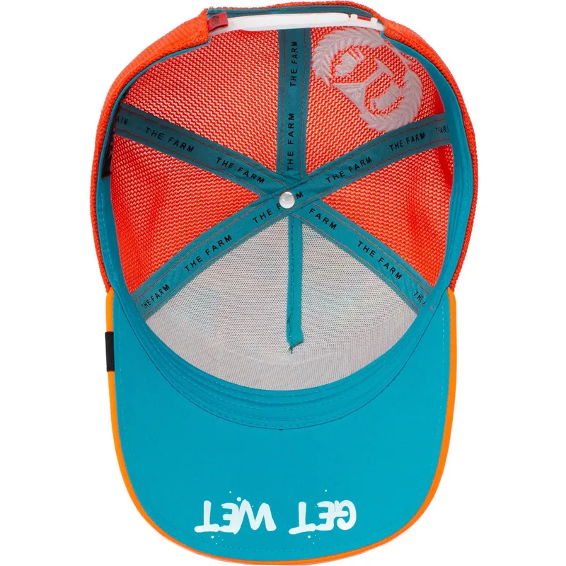 lippikset-kaareva-rekka-oranssi-snapback-clown-public-anemone-the-farm-goorin-bros