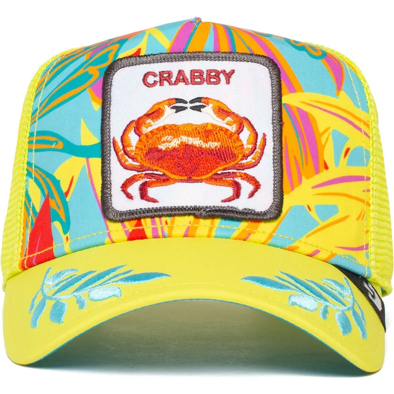 lippikset-kaareva-rekka-keltainen-snapback-crabby-totally-clawsome-the-farm-goorin-bros lippikset-kaareva-rekka-keltainen-snapback-crabby-totally-clawsome-the-farm-goorin-bros
