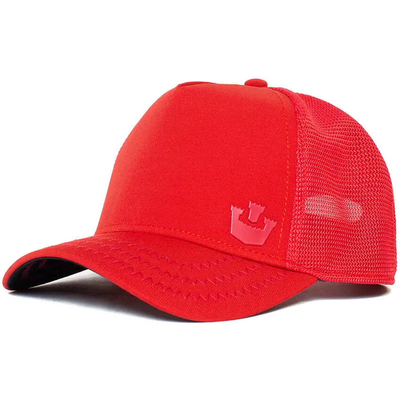lippikset-kaareva-rekka-punainen-snapback-gateway-the-farm-goorin-bros