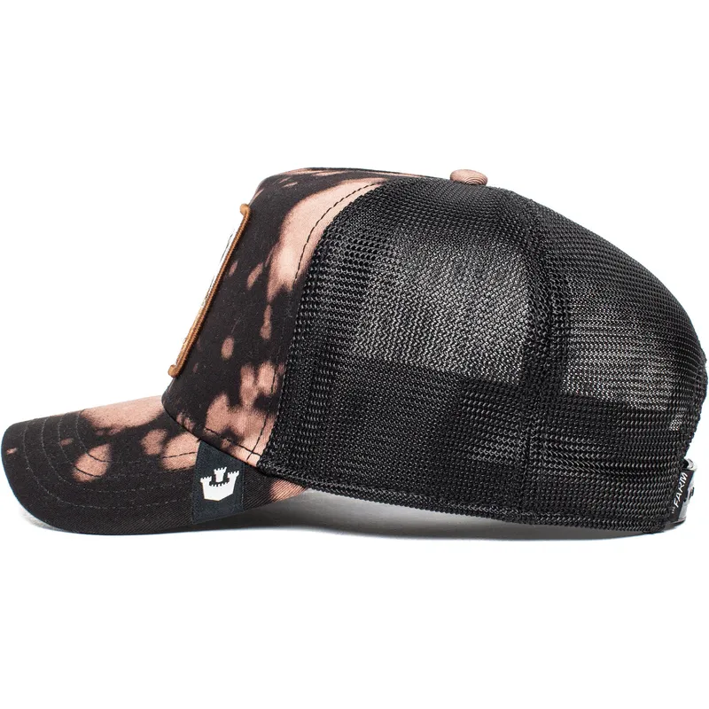 lippikset-kaareva-rekka-musta-snapback-acid-goat-the-farm-goorin-bros lippikset-kaareva-rekka-musta-snapback-acid-goat-the-farm-goorin-bros
