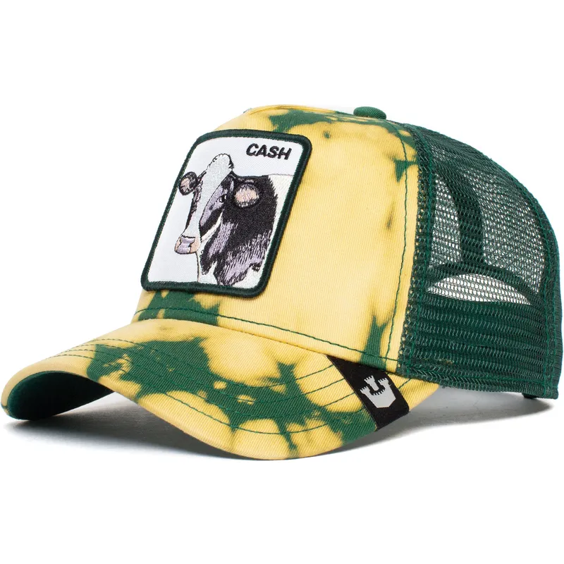 lippikset-kaareva-rekka-vihrea-snapback-cash-acid-cow-the-farm-goorin-bros
