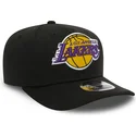 cap-kaareva-black-snapback-9fifty-stretch-snap-los-angeles-lakers-nba-new-era