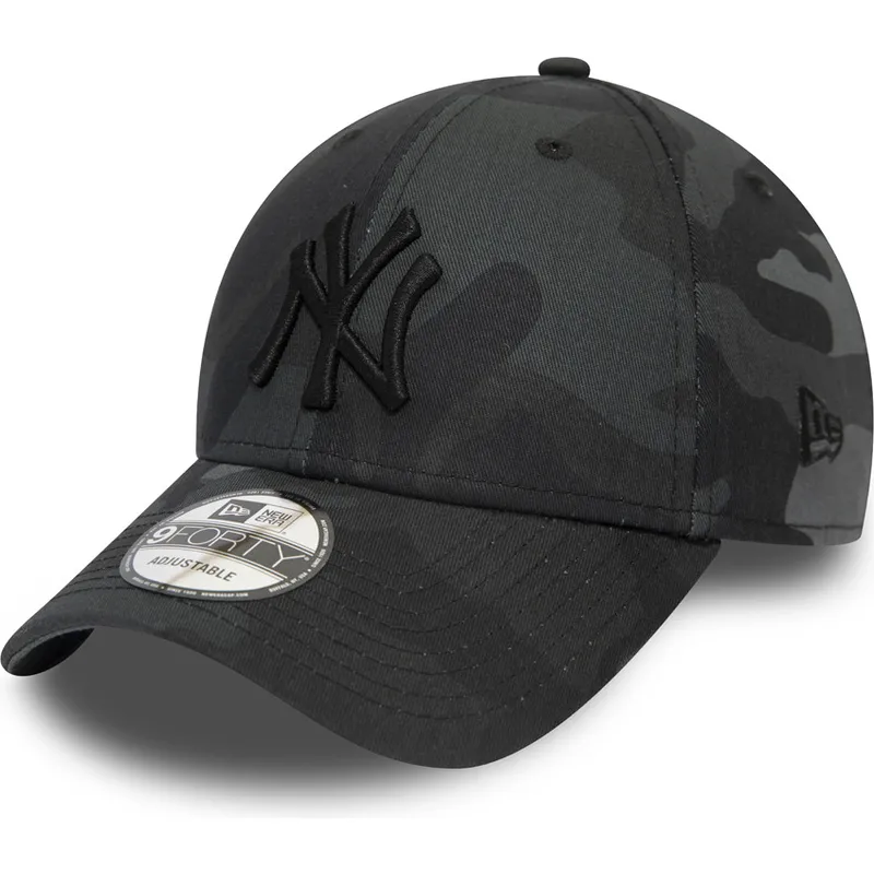 cap-kaareva-camouflage-adjustable-strap-negro-negro-9forty-league-essential-new-york-yankees-mlb-new-era cap-kaareva-camouflage-adjustable-strap-negro-negro-9forty-league-essential-new-york-yankees-mlb-new-era