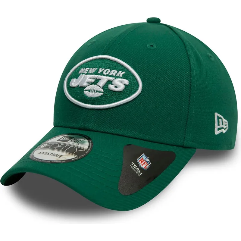 lippikset-kaareva-vihrea-saadettava-nauha-9forty-the-league-new-york-jets-nfl-new-era