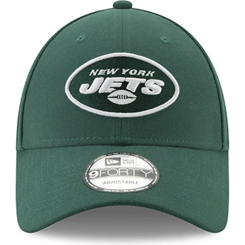 lippikset-kaareva-vihrea-saadettava-nauha-9forty-the-league-new-york-jets-nfl-new-era