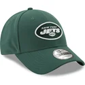 lippikset-kaareva-vihrea-saadettava-nauha-9forty-the-league-new-york-jets-nfl-new-era