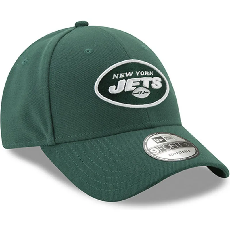 lippikset-kaareva-vihrea-saadettava-nauha-9forty-the-league-new-york-jets-nfl-new-era