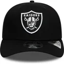 lippikset-kaareva-musta-snapback-9fifty-team-stretch-snap-las-vegas-raiders-nfl-new-era