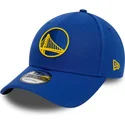 lippikset-kaareva-sininen-saadettava-nauha-9forty-the-league-golden-state-warriors-nba-new-era