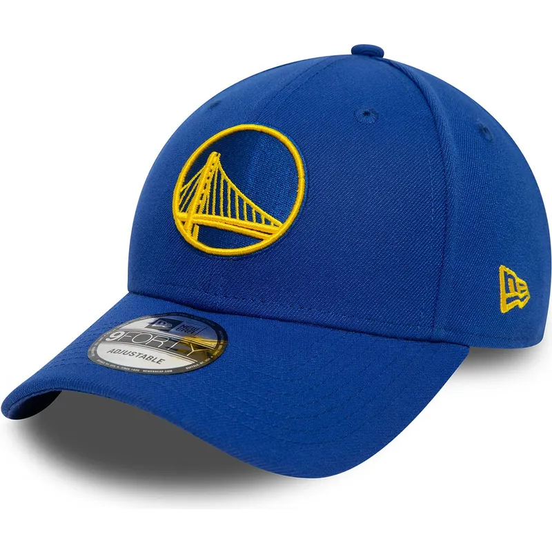 lippikset-kaareva-sininen-saadettava-nauha-9forty-the-league-golden-state-warriors-nba-new-era