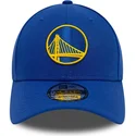lippikset-kaareva-sininen-saadettava-nauha-9forty-the-league-golden-state-warriors-nba-new-era