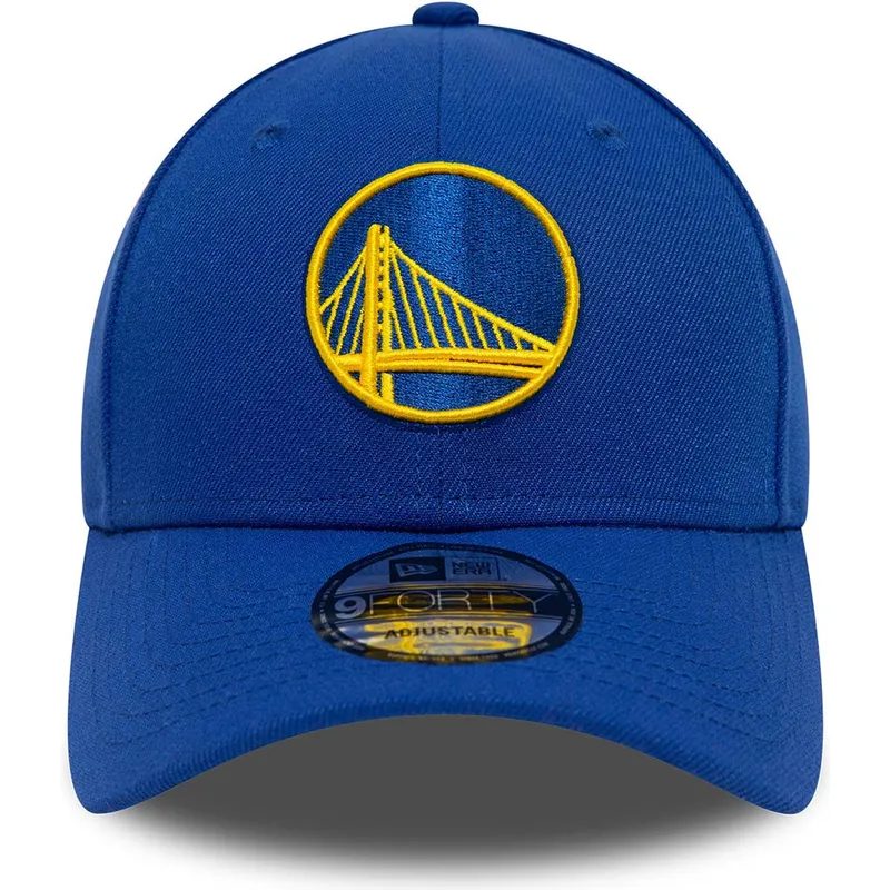 lippikset-kaareva-sininen-saadettava-nauha-9forty-the-league-golden-state-warriors-nba-new-era