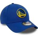 lippikset-kaareva-sininen-saadettava-nauha-9forty-the-league-golden-state-warriors-nba-new-era