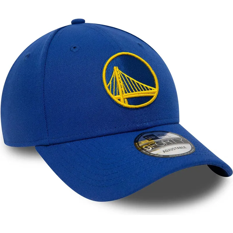 lippikset-kaareva-sininen-saadettava-nauha-9forty-the-league-golden-state-warriors-nba-new-era