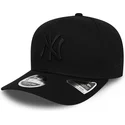 lippikset-kaareva-musta-snapback-9fifty-tonal-stretch-snap-new-york-yankees-mlb-new-era