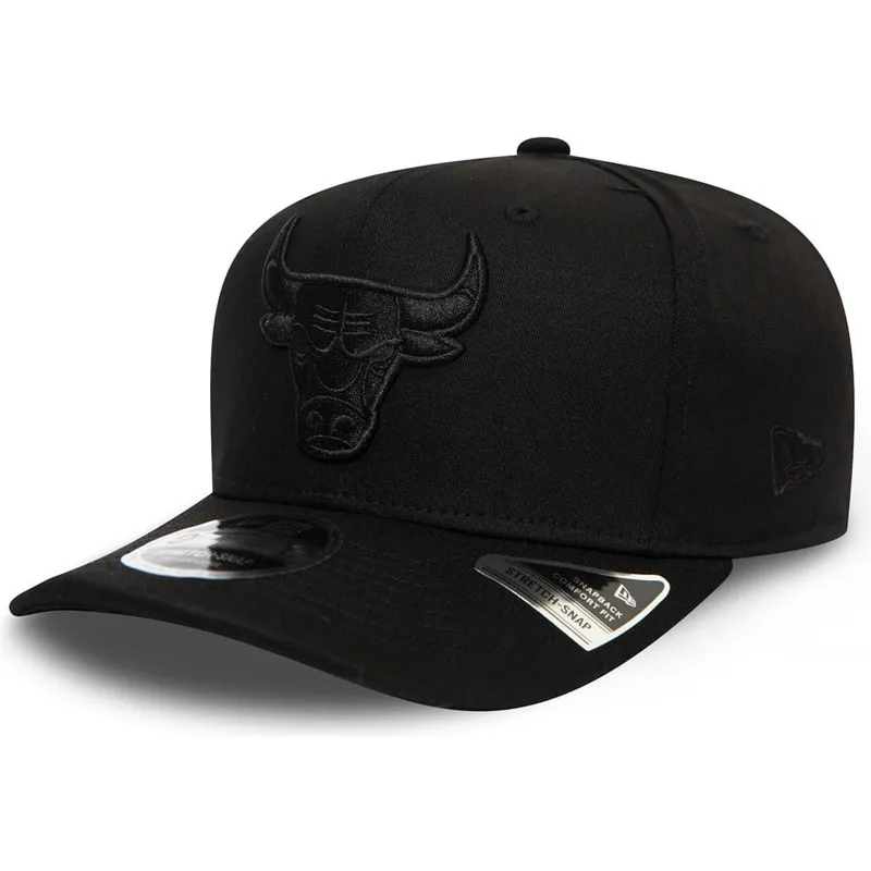 cap-kaareva-black-snapback-9fifty-tonal-stretch-snap-chicago-bulls-nba-new-era cap-kaareva-black-snapback-9fifty-tonal-stretch-snap-chicago-bulls-nba-new-era