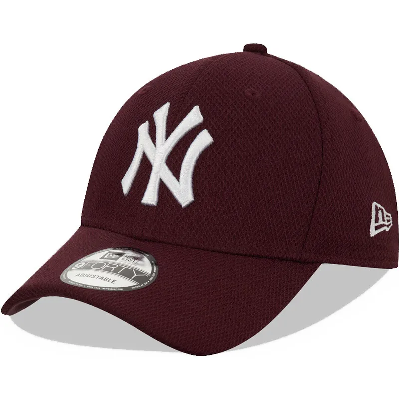 lippikset-kaareva-punainen-saadettava-nauha-9forty-diamond-era-new-york-yankees-mlb-new-era lippikset-kaareva-punainen-saadettava-nauha-9forty-diamond-era-new-york-yankees-mlb-new-era