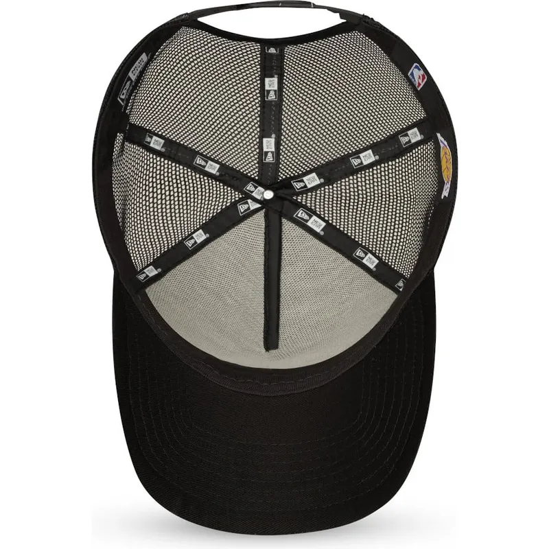 cap-kaareva-black-snapback-9forty-a-frame-tonal-los-angeles-lakers-nba-new-era