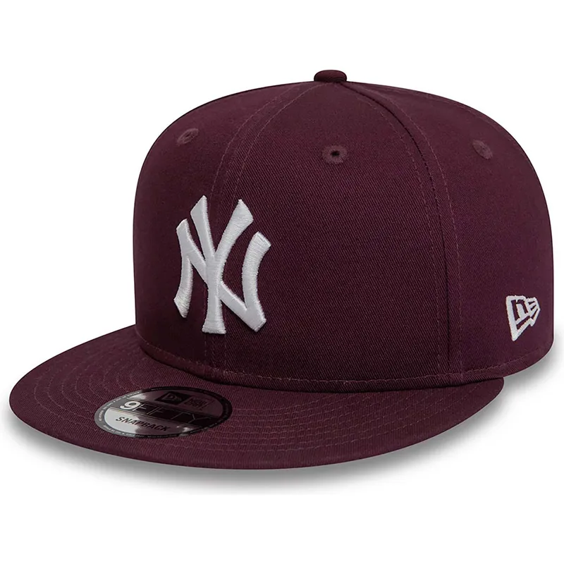 lippikset-littea-punainen-snapback-9fifty-essential-new-york-yankees-mlb-new-era