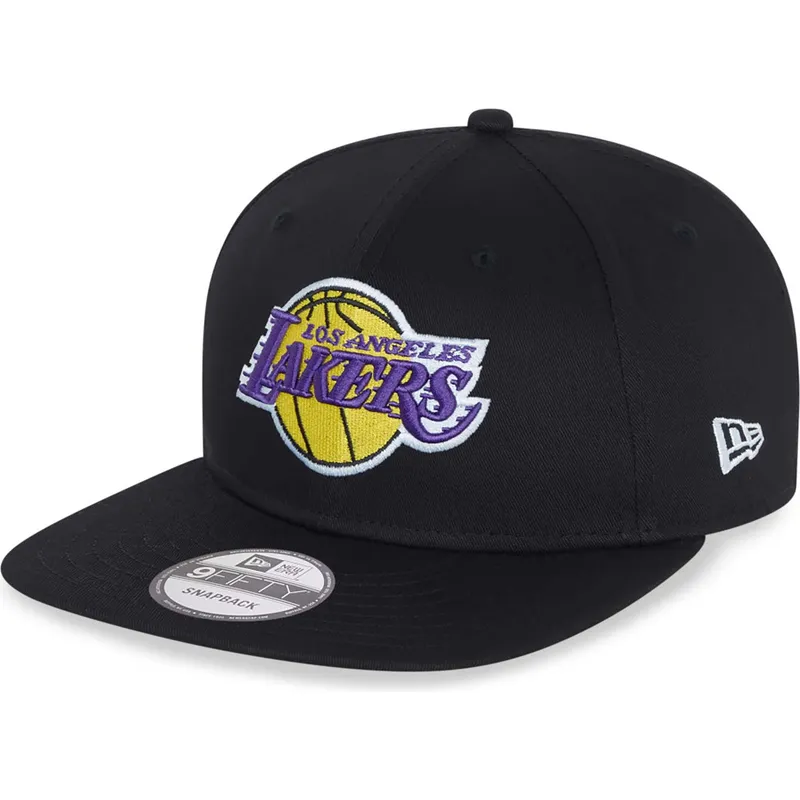lippikset-littea-musta-snapback-9fifty-essential-los-angeles-lakers-nba-new-era
