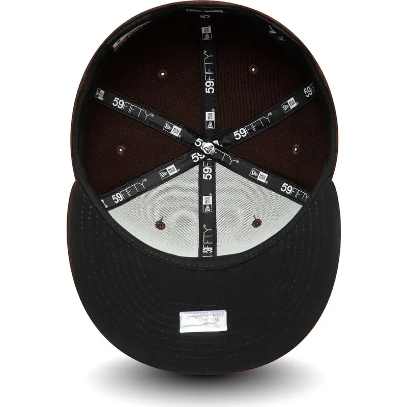 cap-littea-brown-ajustada-59fifty-authentic-on-field-san-diego-padres-mlb-new-era