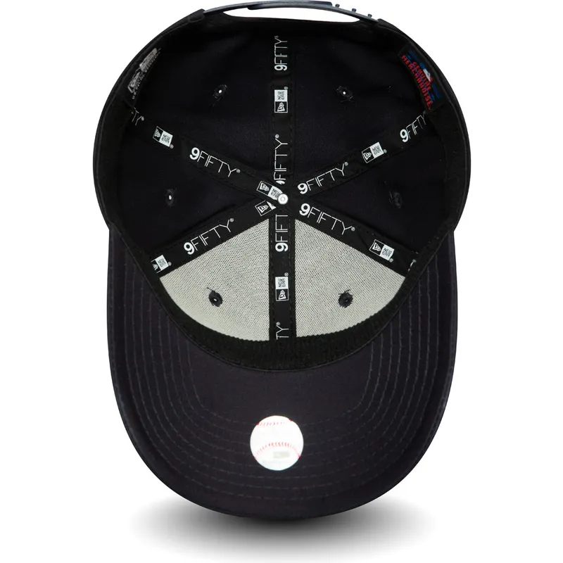 lippikset-kaareva-laivastonsininen-snapback-9fifty-stretch-snap-new-york-yankees-mlb-new-era