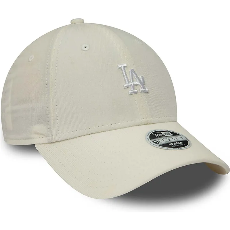 lippikset-kaareva-beige-saadettava-nauha-9forty-cord-mini-los-angeles-dodgers-mlb-new-era