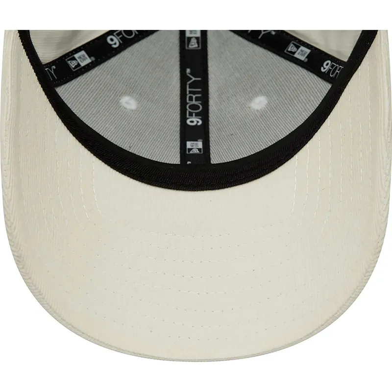 lippikset-kaareva-beige-saadettava-nauha-9forty-cord-mini-los-angeles-dodgers-mlb-new-era
