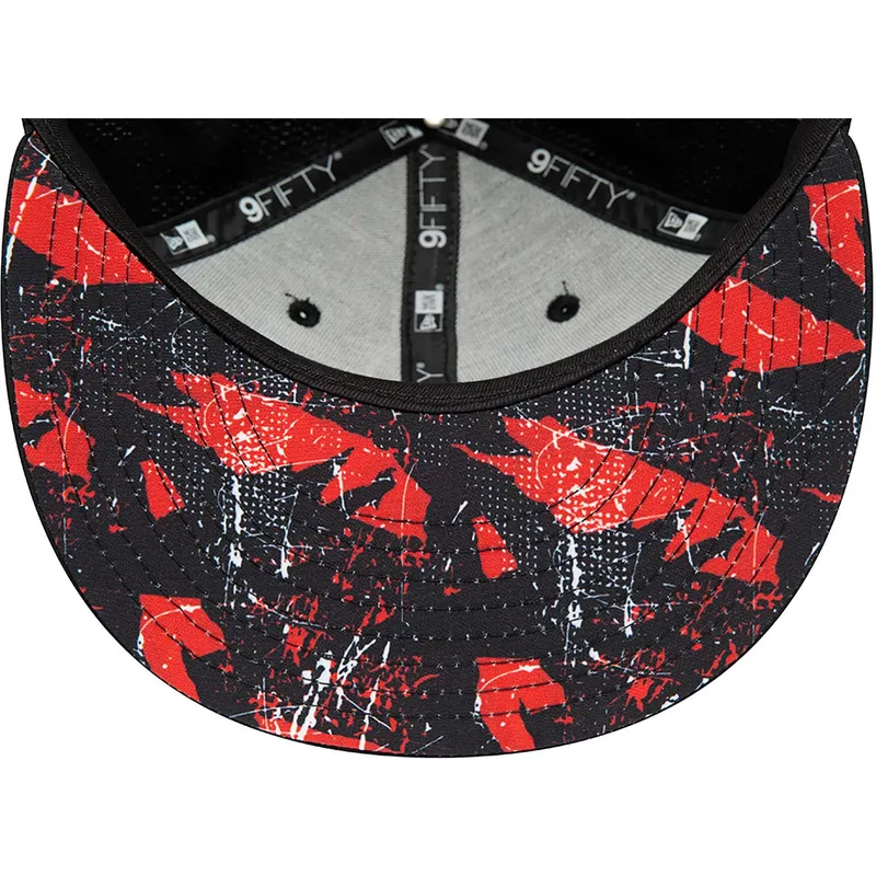 lippikset-littea-musta-snapback-9fifty-print-infill-chicago-bulls-nba-new-era