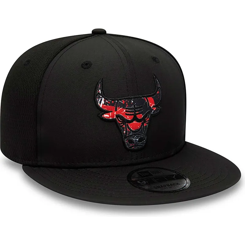 lippikset-littea-musta-snapback-9fifty-print-infill-chicago-bulls-nba-new-era