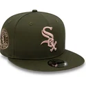 lippikset-littea-vihrea-snapback-rosa-9fifty-side-patch-chicago-white-sox-mlb-new-era