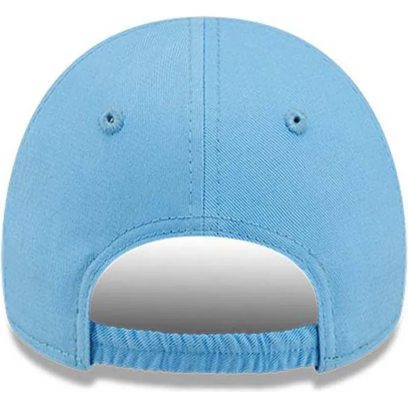 cap-kaareva-blue-adjustable-strap-lapsille-claro-pequeno-9forty-league-essential-los-angeles-dodgers-mlb-new-era