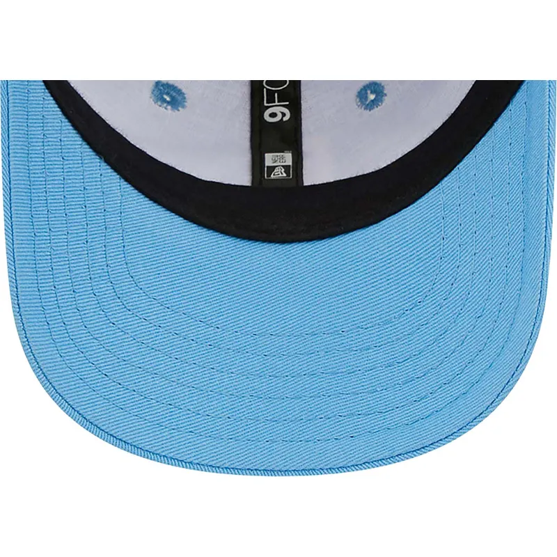 cap-kaareva-blue-adjustable-strap-lapsille-claro-pequeno-9forty-league-essential-los-angeles-dodgers-mlb-new-era