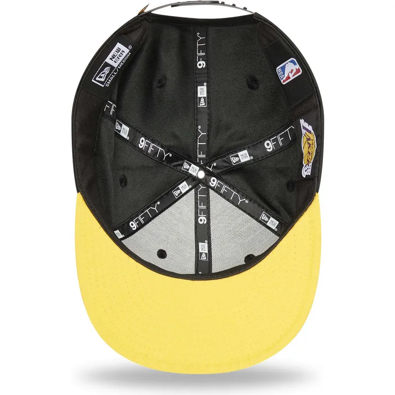 lippikset-littea-musta-snapback-9fifty-neon-pack-los-angeles-lakers-nba-new-era
