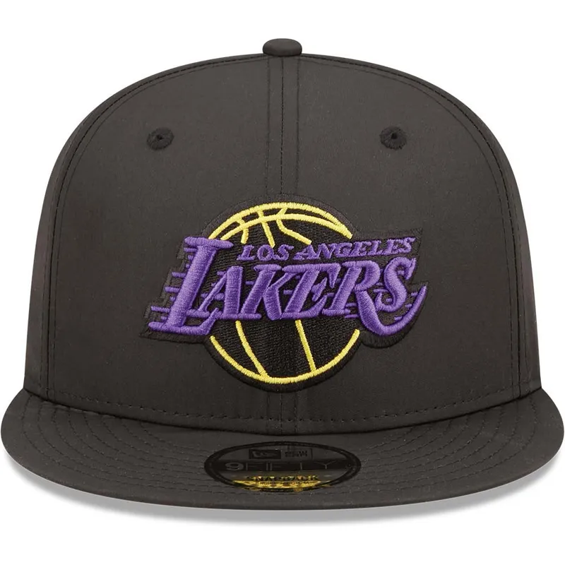lippikset-littea-musta-snapback-9fifty-neon-pack-los-angeles-lakers-nba-new-era