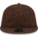 lippikset-littea-ruskea-saadettava-nauha-9fifty-tweed-new-era
