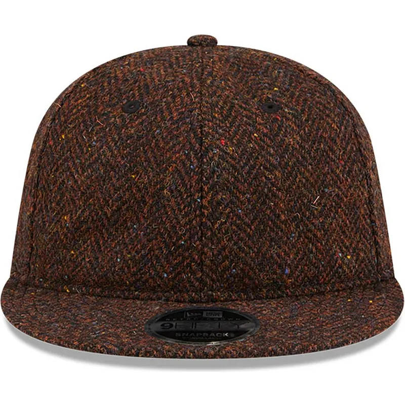lippikset-littea-ruskea-saadettava-nauha-9fifty-tweed-new-era