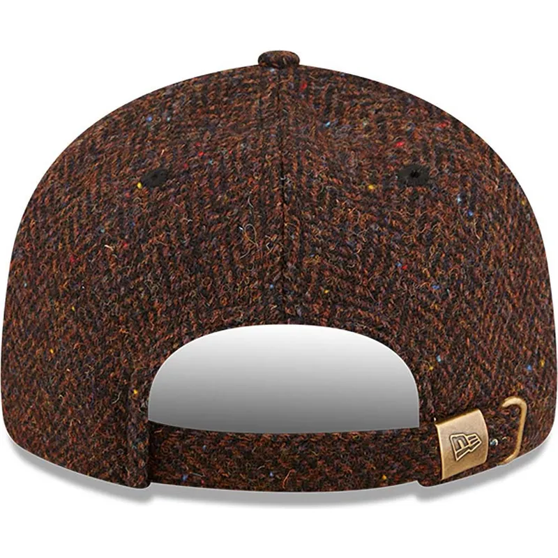 lippikset-littea-ruskea-saadettava-nauha-9fifty-tweed-new-era