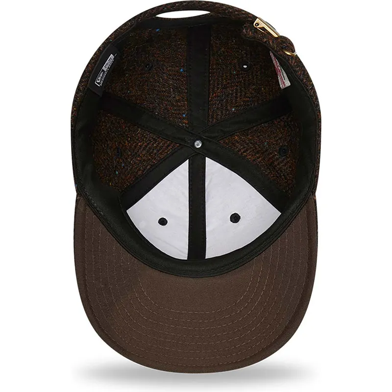 lippikset-littea-ruskea-saadettava-nauha-9fifty-tweed-new-era