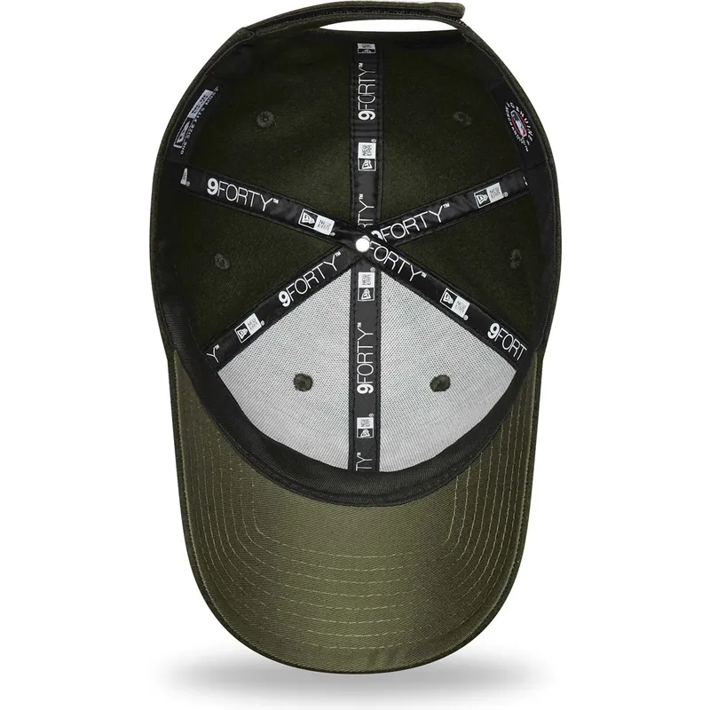 cap-kaareva-green-adjustable-strap-9forty-the-league-melton-new-york-yankees-mlb-new-era cap-kaareva-green-adjustable-strap-9forty-the-league-melton-new-york-yankees-mlb-new-era