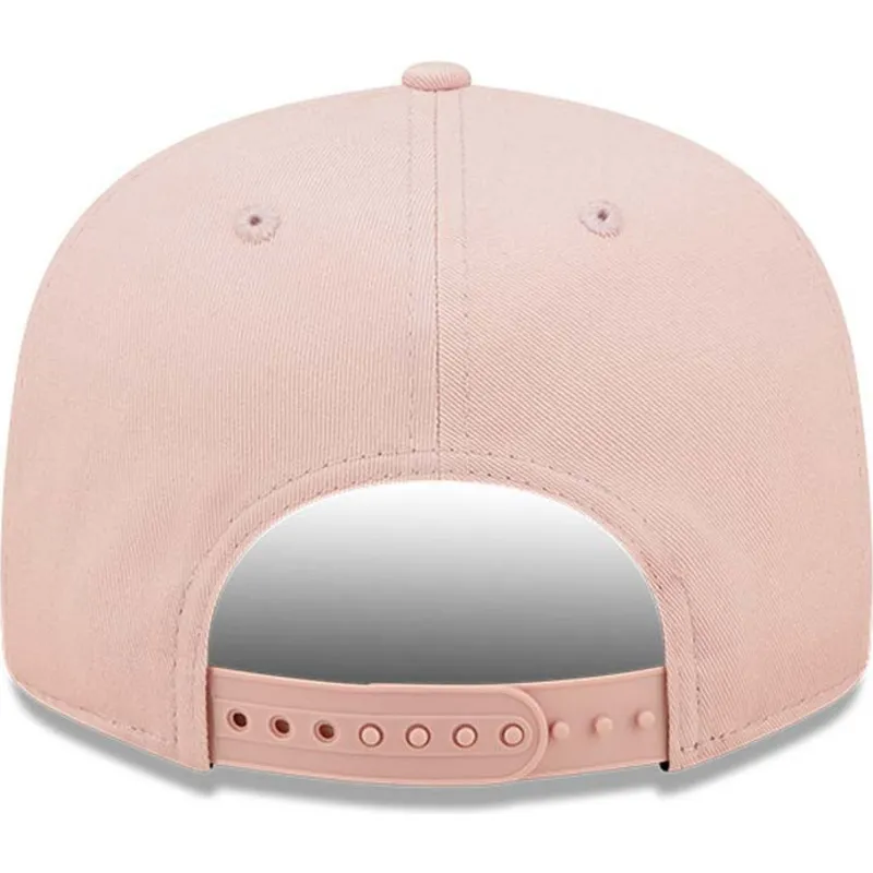 lippikset-littea-vaaleanpunainen-snapback-9fifty-league-essential-new-york-yankees-mlb-new-era