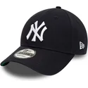lippikset-kaareva-laivastonsininen-saadettava-nauha-9forty-team-side-patch-new-york-yankees-mlb-new-era