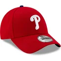 lippikset-kaareva-punainen-saadettava-nauha-9forty-league-philadelphia-phillies-mlb-new-era