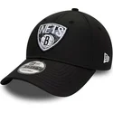 lippikset-kaareva-musta-saadettava-nauha-9forty-print-infill-brooklyn-nets-nba-new-era