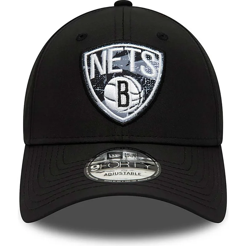 lippikset-kaareva-musta-saadettava-nauha-9forty-print-infill-brooklyn-nets-nba-new-era